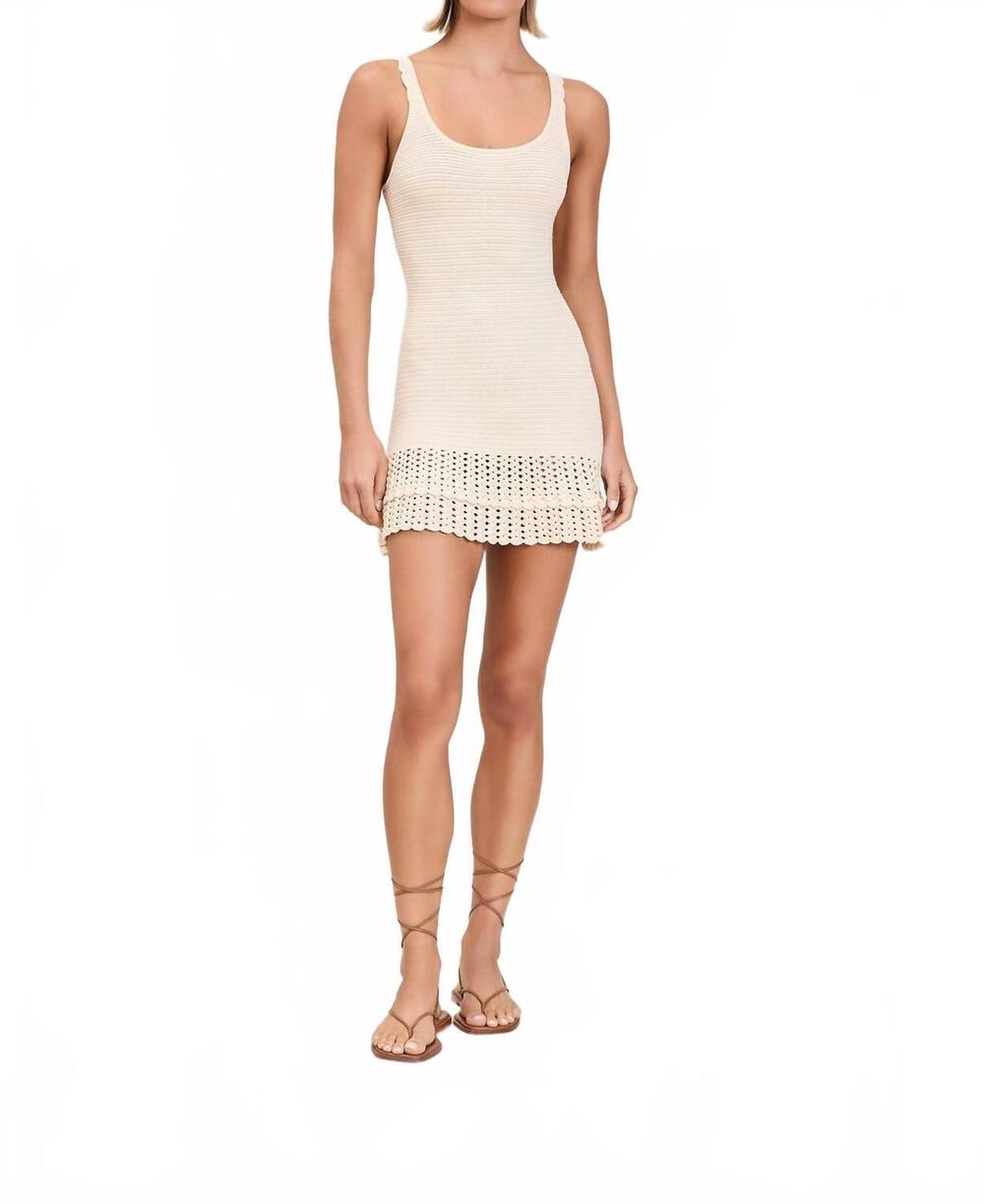 NEW DEVON WINDSOR willamina dress in vanilla